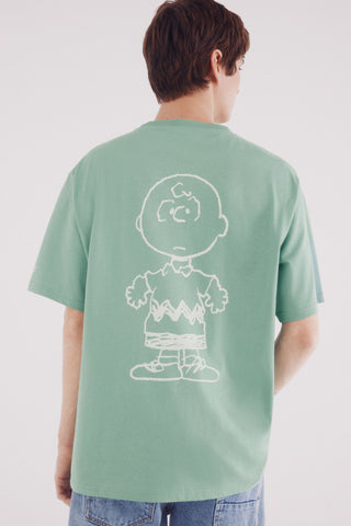 Camiseta Manga Corta con Gráfico