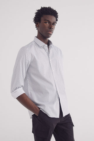 Camisa Manga Larga de Algodón
