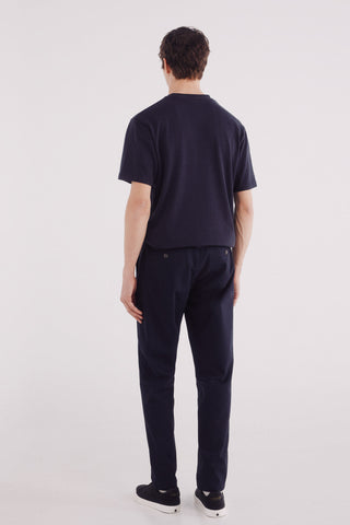 Pantalón de Vestir Slim Fit de Algodón