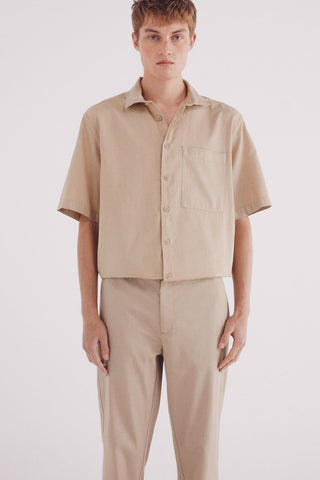 Pantalón de Vestir Slim Fit de Algodón