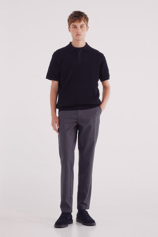 Pantalón de Vestir Slim Fit de Algodón