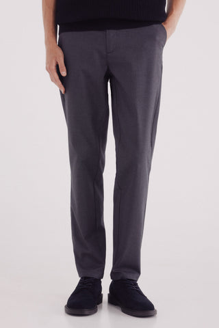 Pantalón de Vestir Slim Fit de Algodón