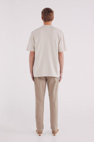 Pantalón Slim Fit con Bolsillos de Algodón