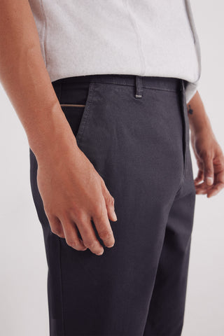 Pantalón Slim Fit con Bolsillos de Algodón