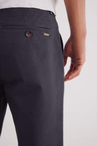 Pantalón Slim Fit con Bolsillos de Algodón