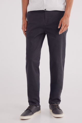 Pantalón Slim Fit con Bolsillos de Algodón