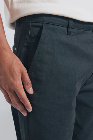 Pantalón Slim Fit con Bolsillos de Algodón
