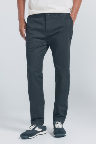 Pantalón Slim Fit con Bolsillos de Algodón