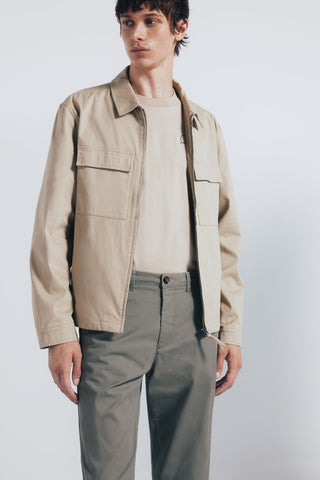 Pantalón Slim Fit con Bolsillos de Algodón