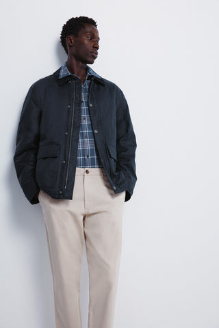 Pantalón Slim Fit Talle Alto con Bolsillos