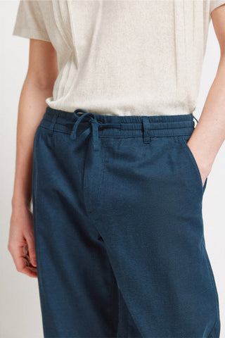 Comfort Fit Trousers with Elastic Waist