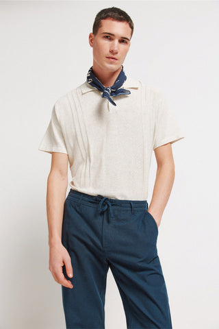 Comfort Fit Trousers with Elastic Waist
