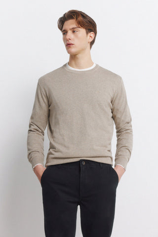 Skinny Fit Cotton Trousers with Pockets