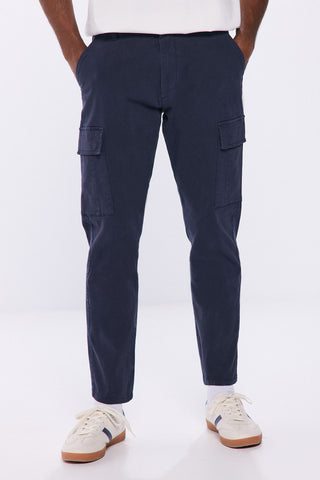 Pantalón Cargo Slim Fit con Bolsillos