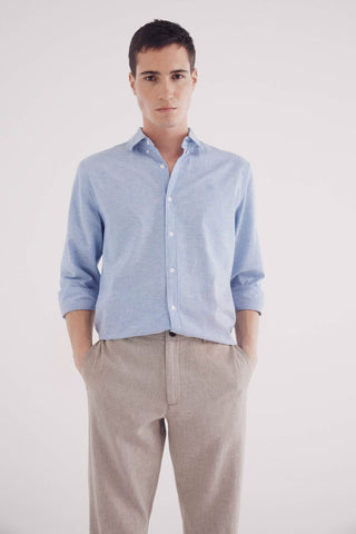 Pantalón Slim Fit de Algodón