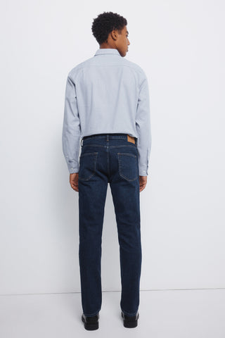 Jeans Slim Fit Talle Alto con Bolsillos