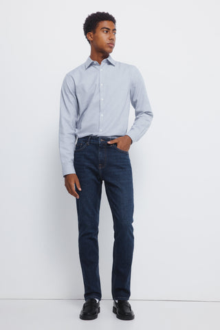 Jeans Slim Fit Talle Alto con Bolsillos