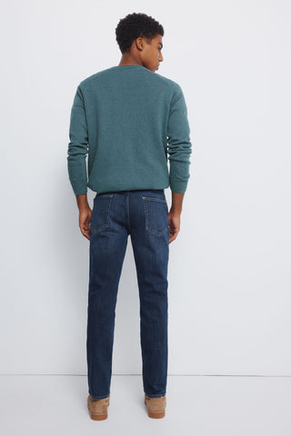 Jeans Slim Fit Talle Alto con Bolsillos