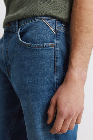 Jeans Slim Fit con Bolsillos Efecto Lavado