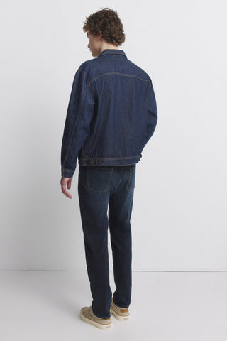 Jeans Slim Fit con Bolsillos Efecto Lavado