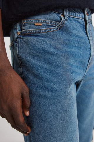 Jeans Skinny Fit Talle Medio con Bolsillos