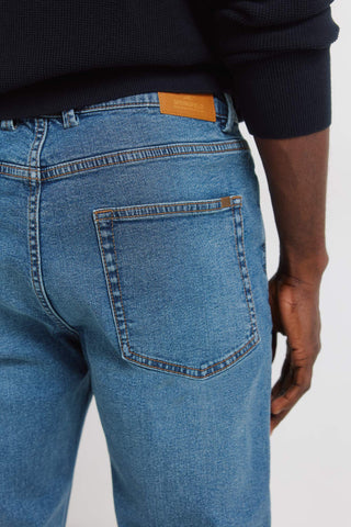 Jeans Skinny Fit Talle Medio con Bolsillos