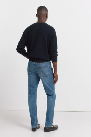 Jeans Skinny Fit Talle Medio con Bolsillos