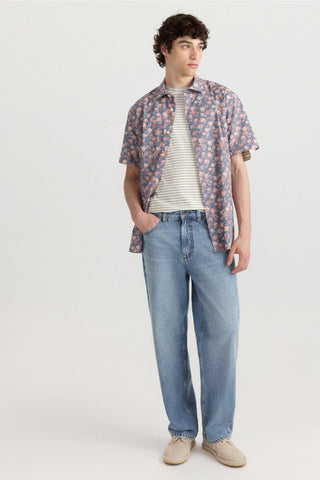 Jeans Wide Leg Medio Claro.