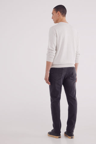 Jeans Slim Fit con Bolsillos