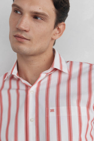 Camisa Manga Larga Estampado Rayas