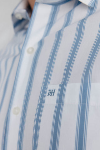 Camisa Manga Larga Estampado Rayas