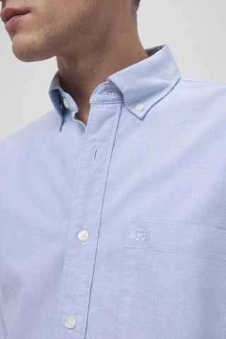 Camisa Slim Fit de Algodón