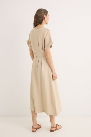 Vestido Camisero con Cinturón