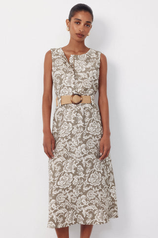 4.T.Ki.Vestido Cinturon.