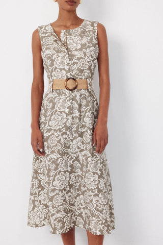 4.T.Ki.Vestido Cinturon.