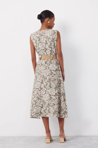 4.T.Ki.Vestido Cinturon.