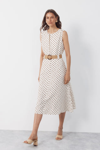 4.T.Ki.Vestido Cinturon.