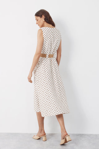 4.T.Ki.Vestido Cinturon.
