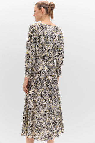 Vestido Midi con Estampado