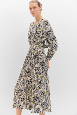 Vestido Midi con Estampado