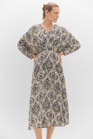 Vestido Midi con Estampado