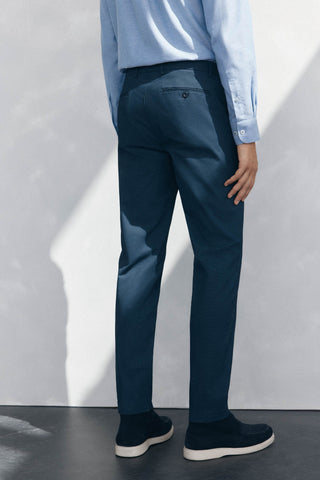 Pantalón Slim Fit de Algodón