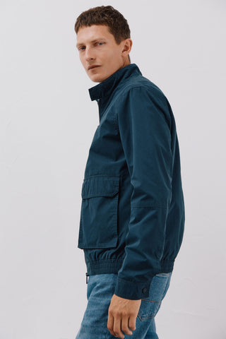 Chaqueta Regular Fit con Bolsillos Delanteros