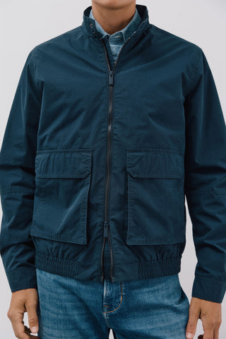 Chaqueta Regular Fit con Bolsillos Delanteros