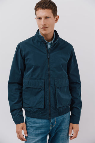 Chaqueta Regular Fit con Bolsillos Delanteros
