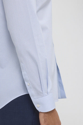 Camisa Slim Fit de Algodón