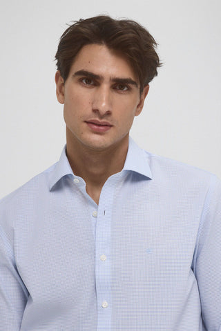 Camisa Slim Fit de Algodón