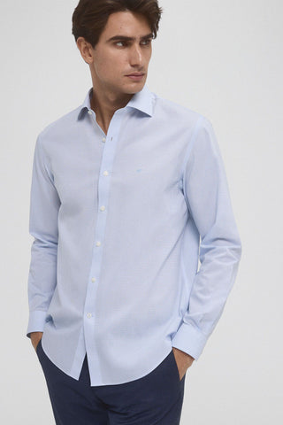 Camisa Slim Fit de Algodón