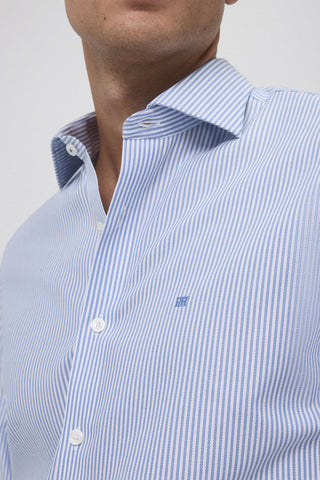 Camisa Slim Fit de Algodón