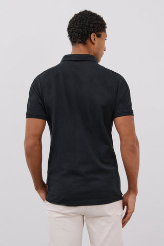 Polo Manga Corta Slim con Logo